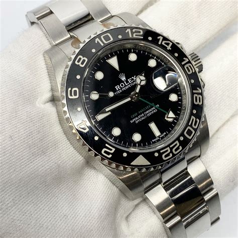 black rolex gmt master ii|rolex gmt master 11 price.